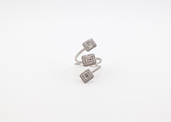 Forever Fashion Baguette & Round Ring